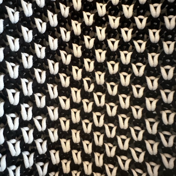 NWT: Whistles Crochet black and white top - Picture 5 of 7